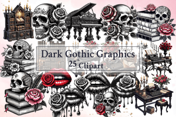 Download Dark Gothic Graphics Clipart Sublimation - Gothic graphics Collection