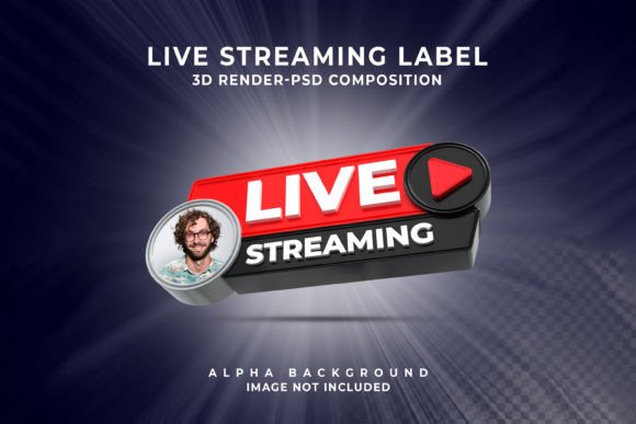 Download 3d Rendering Frame for Live Streaming - Live streaming Collection